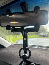 Load image into Gallery viewer, 360° Rotate Multi Angle Adjustment Magnetic Magsafe Phone Holder for Rear View Mirror