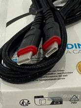 Load image into Gallery viewer, HOCO X59 2.0 Meter Fabric Braided Nylon Anti Bending USB Type C to C 60W 3A Fast Charging & Data Hotcync Cable