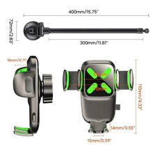 Load image into Gallery viewer, MAILUZHE Adjustable Windshield Suction Cup Phone Mount for Universal Truck Bus Dashboard 40cm Length