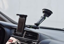 Load image into Gallery viewer, 360° Multi Joints Flexible Long Arm Silicon Strong Suction Cup (80mm) One Touch Phone Mount Support Phone & Tablet Size from 12.0cm to 24.6cm