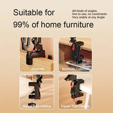 Load image into Gallery viewer, X&X Lazy Mobile Holder 360 Rotating Flexible Folding Aluminum alloy Arm Bedside Desk