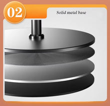 Load image into Gallery viewer, Microphone Phone Stand Universal Metal Carbon Steel Adjustable Lift Cantilever Microphone Stand with Solid Metal Base