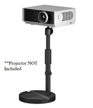 Load image into Gallery viewer, Projector Stand with 1/4 Ball Head Adjustable Height 30cm-45cm Desktop Projector Heavy Base