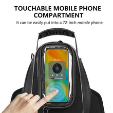 Load image into Gallery viewer, RZAHUAHU Motorcycle Tank Bag Toolkit Storage Fuel Tank Bag Quick Release Handbag (YA-539)