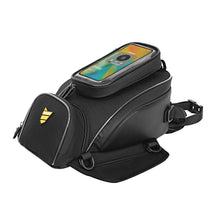 Load image into Gallery viewer, RZAHUAHU Motorcycle Tank Bag Toolkit Storage Fuel Tank Bag Quick Release Handbag (YA-539)