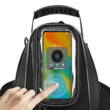 Load image into Gallery viewer, RZAHUAHU Motorcycle Tank Bag Toolkit Storage Fuel Tank Bag Quick Release Handbag (YA-539)
