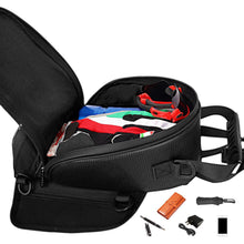 Load image into Gallery viewer, RZAHUAHU Motorcycle Tank Bag Toolkit Storage Fuel Tank Bag Quick Release Handbag (YA-539)