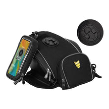 Load image into Gallery viewer, RZAHUAHU Motorcycle Tank Bag Toolkit Storage Fuel Tank Bag Quick Release Handbag (YA-539)