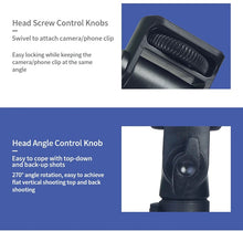 Load image into Gallery viewer, YUNTENG VCT-91666 Multifunctional Desktop Selfie Stick Tripod, Portable Floor Stand, Universal Travel Stand, All-in-1