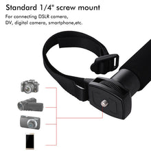 Load image into Gallery viewer, YUNTENG YT-218 Portable Photography Monopod Alum Alloy 1/4" Screw Mount 37-152cm Adjustable Height Max. Load 1.5kg