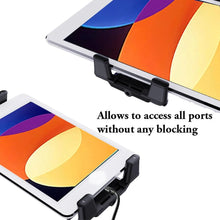 Load image into Gallery viewer, 360° Car CD Slot Phone & Tablet Mount Clamp Range 12cm-24.6cm Rotatable 2.2cm Thick of Jaw to hold Phone Tablet with Case