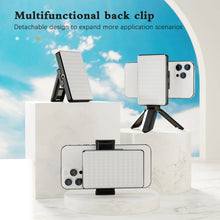 Load image into Gallery viewer, BAFANG 120LED Selfie Light with Front Back Clip 2500K-9000K Fill Light Portable Rechargeable Clip On Light For Selfie Phone Vlog