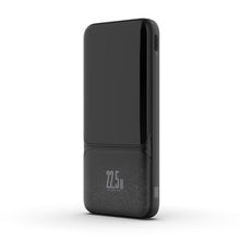 Load image into Gallery viewer, iQuick POWER SQUARE 0 Digital Display Power Bank 10000mAh 22.5W LED Display (1*USB Type-C/2*Type-A) - Black
