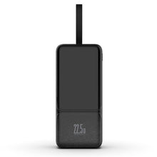 Load image into Gallery viewer, iQuick POWER SQUARE 0 Digital Display Power Bank 30000mAh 22.5WLED Display (1*USB Type-C/2*Type-A) - Black