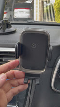 Load and play video in Gallery viewer, Wireless 15W Qi Fast Charging Automatic Auto Adjustment Clamping Car Cup Phone Holder Mount Support up to 7.5"Inch