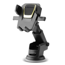 Load image into Gallery viewer, LEEIOO Car Dash & Windshield 360° Rotation Phone Holder with One Touch Lock/Release Support to Size 6.5 Inch
