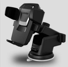 Load image into Gallery viewer, LEEIOO Car Dash & Windshield 360° Rotation Phone Holder with One Touch Lock/Release Support to Size 6.5 Inch