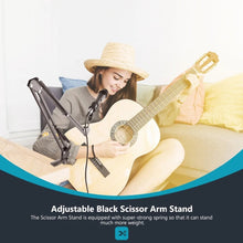 Load image into Gallery viewer, Universal 360° Rotating Suspension Boom Arm Desktop Microphone Holder