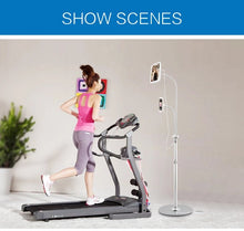 Load image into Gallery viewer, Universal Dual Phone Tablet Holder Flexi Goose Design Charging Cord Stand