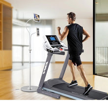 Load image into Gallery viewer, Universal Dual Phone Tablet Holder Flexi Goose Design Charging Cord Stand