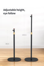 Load image into Gallery viewer, Universal Mini Projector Desktop Stand Room Saving Projector Mount Monopod Adjustable Height Stand (1/4" Ball Head, Height Adjustable 60cm-120cm)