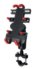 Load image into Gallery viewer, 360° Aluminium Motorcycle Bicycle Handle Bar Navigation Mobile Phone Mount