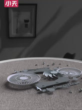 Load and play video in Gallery viewer, Universal Foldable Laptop & Tablet Stand Ergonomic Height Adjustable Stand with Big LED Cooling Fan