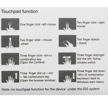 Load image into Gallery viewer, Wireless Blutooth Foldable Slim Keyboard with Touch Pad for Phone/Tablet/Laptop/Smart TV, Support iOS/Android/Window