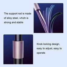 Load image into Gallery viewer, Premium Aluminum Phone Floor Stand Telescopic Height Adjustable 120cm ~ 170cm 360° Rotatable (Bracket Width~9cm)