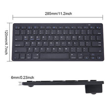 Load image into Gallery viewer, Wireless Bluetooth Keyboard for Phone, Tablet, Laptop for IOS, Anroid, Windows and MAC