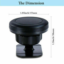 Load image into Gallery viewer, Magnetic 360° Gear Car Phone Holder Dashboard Rotation With Mounting Plate Mount