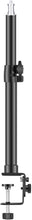 Load image into Gallery viewer, Table top Light Stand Clip Stand with 1/4inch Screw Adjustable Height 50-72cm, Aluminium Alloy