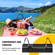 Load image into Gallery viewer, New Car Boot Organizer Large Storage Bag Pocket Back Seat Hanger Travel Hanging