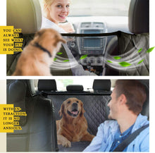 Load image into Gallery viewer, Premium Pet Car Seat Cover Hammock Non Slip Protector Mat Waterproof Cat Dog Back