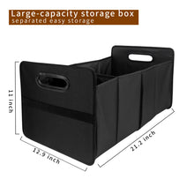 Load image into Gallery viewer, Car Organizers & Storage Box Foldable Oxford Cloth with 2 Compartments for Car Truck SUV