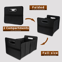 Load image into Gallery viewer, Car Organizers & Storage Box Foldable Oxford Cloth with 2 Compartments for Car Truck SUV