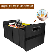 Load image into Gallery viewer, Car Organizers & Storage Box Foldable Oxford Cloth with 2 Compartments for Car Truck SUV