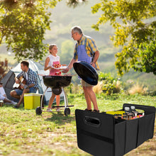 Load image into Gallery viewer, Car Organizers & Storage Box Foldable Oxford Cloth with 2 Compartments for Car Truck SUV