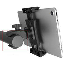 Load image into Gallery viewer, Mount Bracket Gym Treadmill Bike Handlebar Clip Stand Sports Adjustable Phone & Tablet Holder Universal 4-13 inch for iPad/Galaxy Tab etc