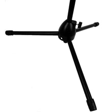 Load image into Gallery viewer, Tripod Floor Stand Professional Swing Boom Extendable Dual Microphone Holder Height Adjustable