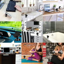 Load image into Gallery viewer, LEEIOO Swivel Grip 360° Rotation Mini Magnetic Dashboard Mobile Phone Holder with 3M Tape for Phone and Mini Tablet