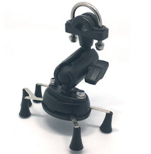 Load image into Gallery viewer, Motorcycle Road Bicycle 360° Rotatable Universal Phone Mount with Spider Grips up to 9.8cm Wide