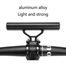 Load image into Gallery viewer, Bike Handlebar Fibber Extender Bracket Extension for Holding Speedometer Light GPS Phone Mount