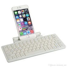 Load image into Gallery viewer, Wireless Bluetooth Keyboard with Stand for iPhone/Tablet/Laptop, Support iOS/Android/Window