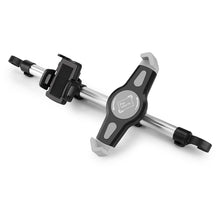 Load image into Gallery viewer, Universal Adjustable Alloy 360° Car Back Seat Phone Holder & Tablet Holder 2 in 1 up to Size 14.0"