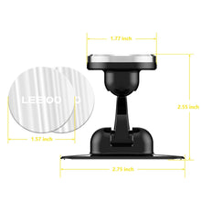 Load image into Gallery viewer, Leeioo Universal Strong Magnetic Car Mount Holder with 3M Adhesive Tape Base
