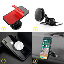 Load image into Gallery viewer, Leeioo Universal Strong Magnetic Car Mount Holder with 3M Adhesive Tape Base