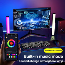 Load image into Gallery viewer, RGB Handheld LED Video Light Wand Stick Photography 4000mAh Battery With APP Remote Control 1000 Lumens Adjustable 3200K-9000K