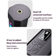 Load image into Gallery viewer, RGB Handheld LED Video Light Wand Stick Photography 4000mAh Battery With APP Remote Control 1000 Lumens Adjustable 3200K-9000K