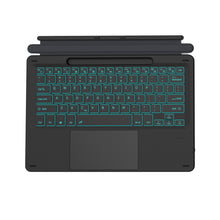 Load image into Gallery viewer, Surface Pro 8/Surface Pro X Backlit Bluetooth Keyboard (7-Color) with Touchpad with Rechargeable Battery